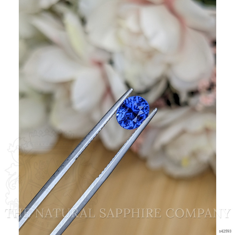 1.72 Ct. Blue Sapphire from Ceylon (Sri Lanka)