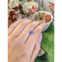 2.04 Ct. Blue Sapphire from Ceylon (Sri Lanka) Life Style