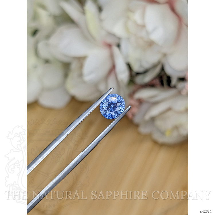 2.04 Ct. Blue Sapphire from Ceylon (Sri Lanka)