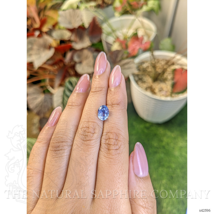 3.15 Ct. Blue Sapphire from Ceylon (Sri Lanka)