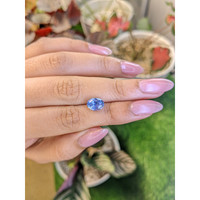 3.15 Ct. Blue Sapphire from Ceylon (Sri Lanka) Life Style