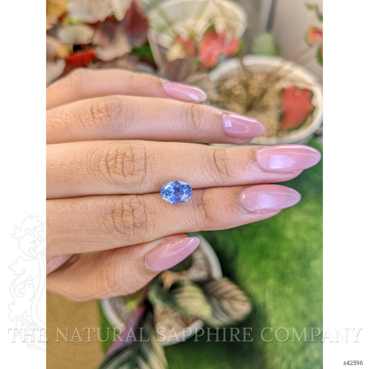 3.15 Ct. Blue Sapphire from Ceylon (Sri Lanka)
