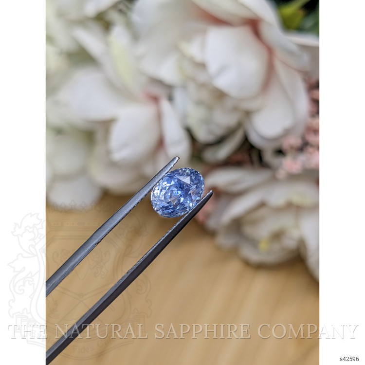 3.15 Ct. Blue Sapphire from Ceylon (Sri Lanka)