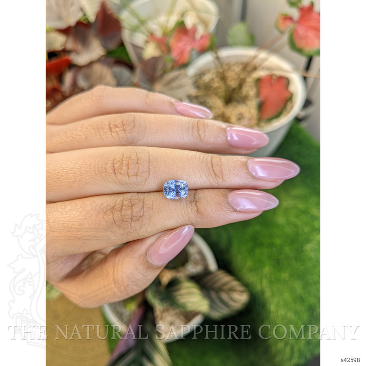 2.43 Ct. Blue Sapphire from Ceylon (Sri Lanka)