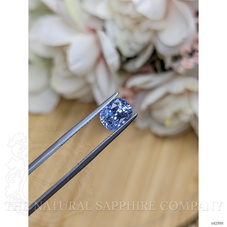 2.43 Ct. Blue Sapphire from Ceylon (Sri Lanka)