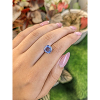 2.49 Ct. Blue Sapphire from Ceylon (Sri Lanka) Life Style