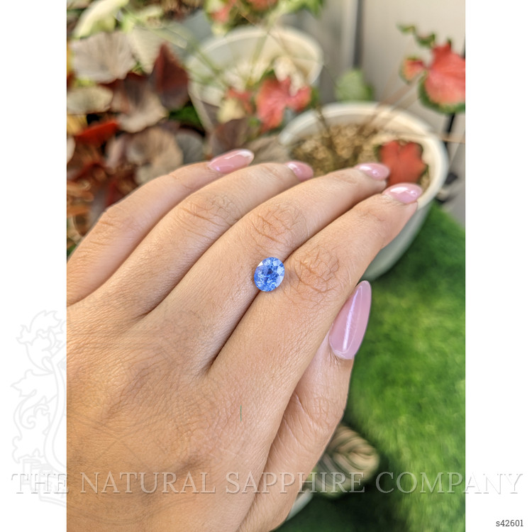 2.02 Ct. Blue Sapphire from Ceylon (Sri Lanka)