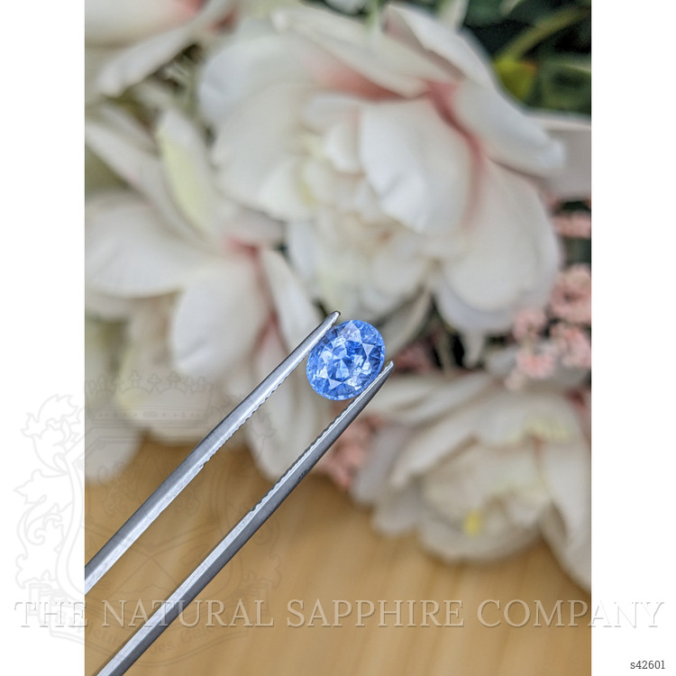 2.02 Ct. Blue Sapphire from Ceylon (Sri Lanka)