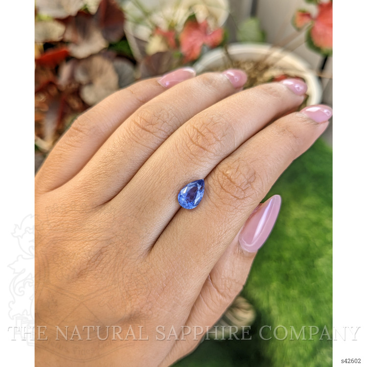 2.25 Ct. Blue Sapphire from Ceylon (Sri Lanka)