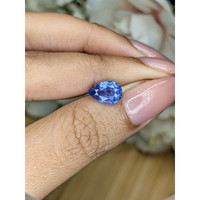 2.25 Ct. Blue Sapphire from Ceylon (Sri Lanka) Life Style