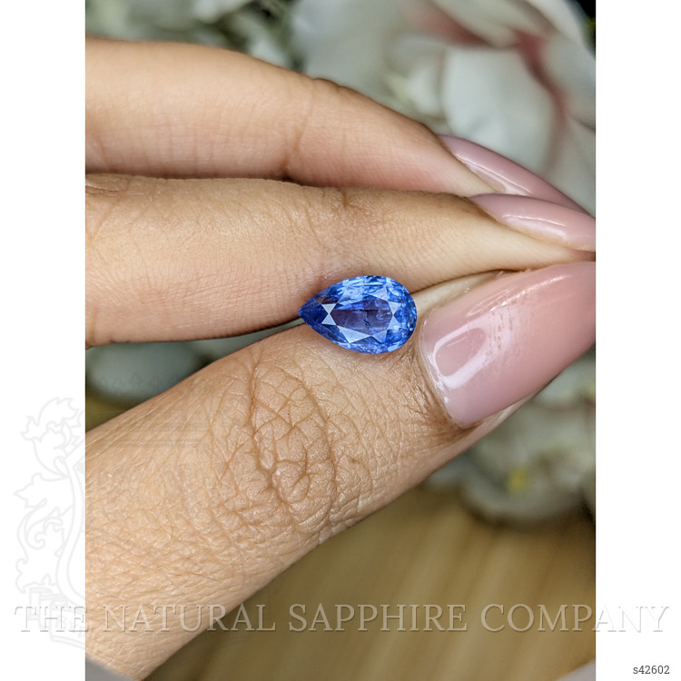 2.25 Ct. Blue Sapphire from Ceylon (Sri Lanka)