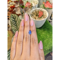 1.40 Ct. Blue Sapphire from Ceylon (Sri Lanka) Life Style