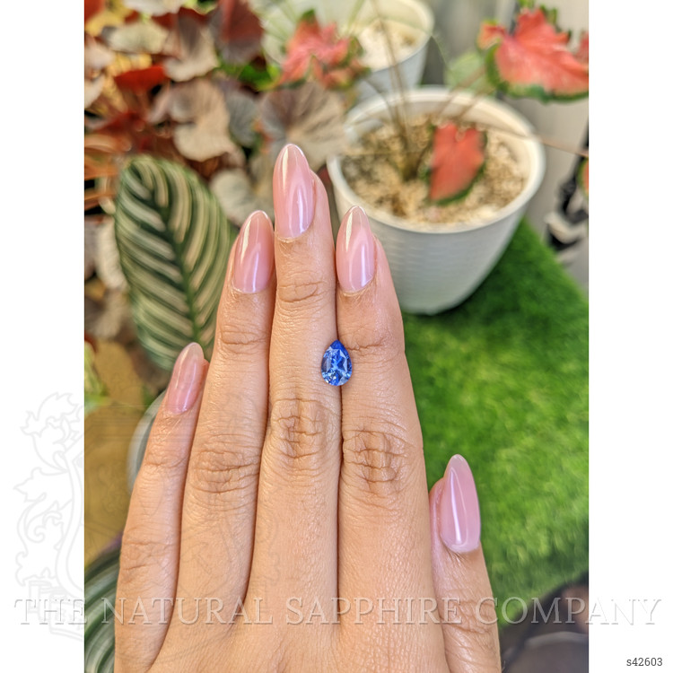 1.40 Ct. Blue Sapphire from Ceylon (Sri Lanka)
