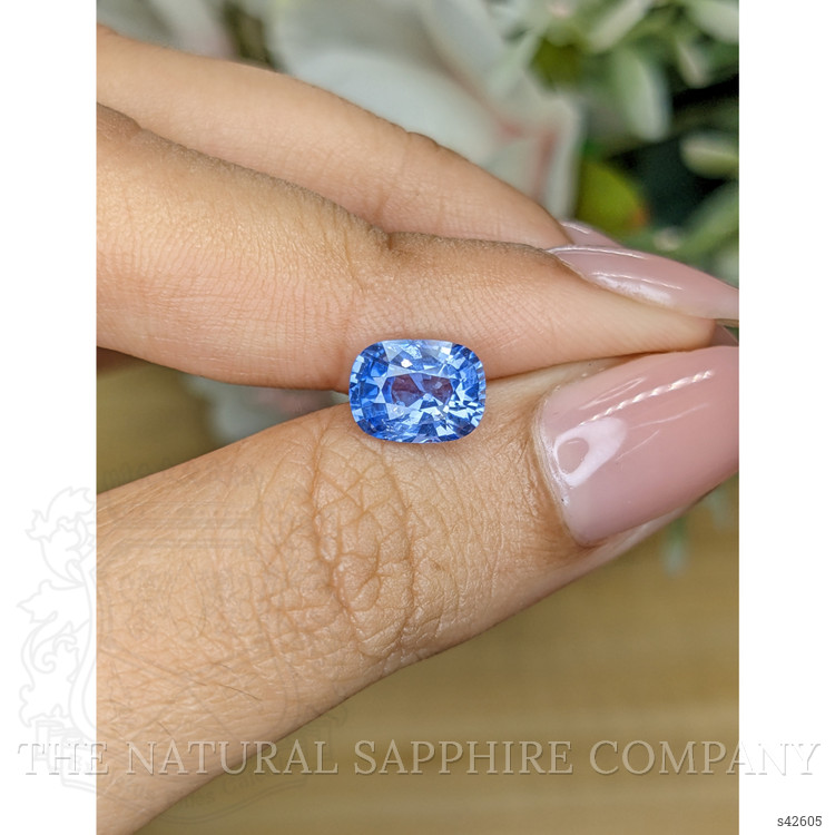 2.04 Ct. Blue Sapphire from Ceylon (Sri Lanka)