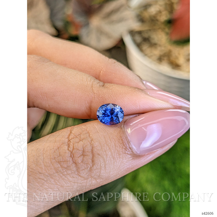 1.52 Ct. Blue Sapphire from Ceylon (Sri Lanka)