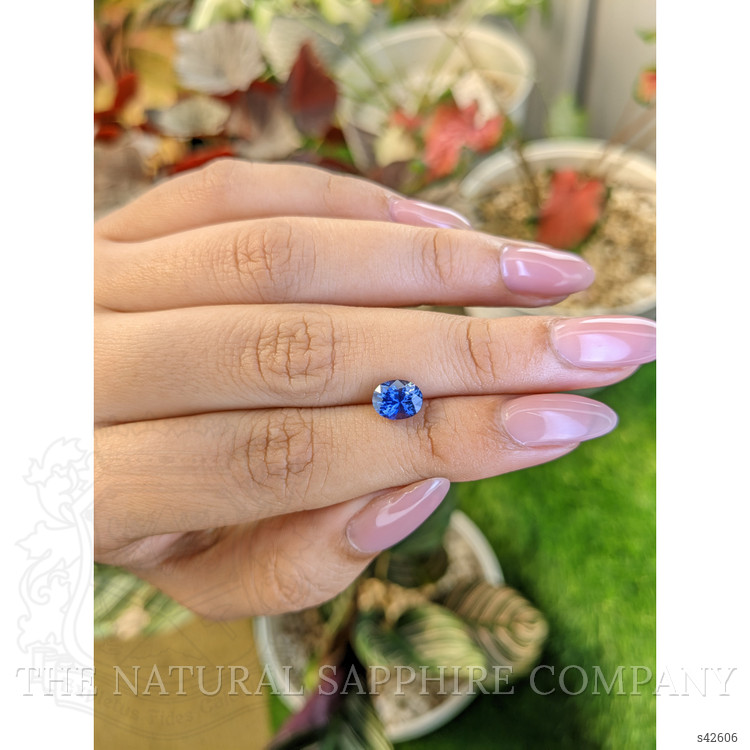 1.52 Ct. Blue Sapphire from Ceylon (Sri Lanka)