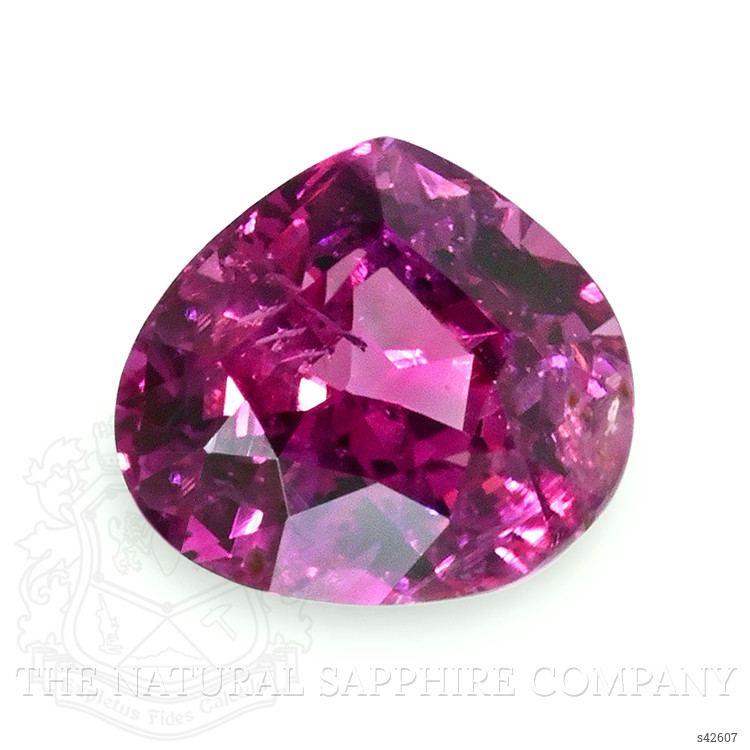 1.66 Ct. Purplish Pink Sapphire from Ceylon (Sri Lanka)