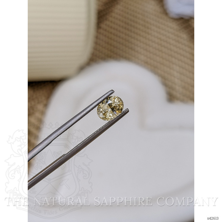 1.55 Ct. Yellow Sapphire from Ceylon (Sri Lanka)
