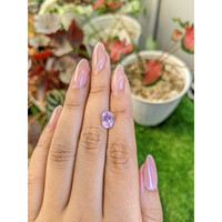 2.05 Ct. Pinkish Purple Sapphire from Ceylon (Sri Lanka) Life Style