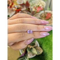 2.05 Ct. Pinkish Purple Sapphire from Ceylon (Sri Lanka) Life Style