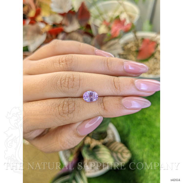 2.05 Ct. Pinkish Purple Sapphire from Ceylon (Sri Lanka)