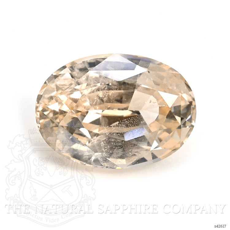 2.08 Ct. Peach Sapphire from Ceylon (Sri Lanka)