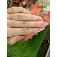 1.16 Ct. Pinkish Brown Sapphire from Ceylon (Sri Lanka) Life Style