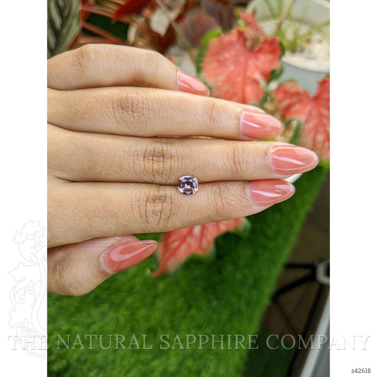 1.16 Ct. Pinkish Brown Sapphire from Ceylon (Sri Lanka)