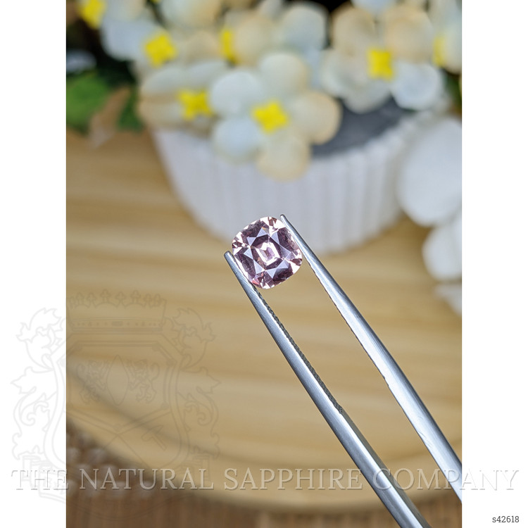 1.16 Ct. Pinkish Brown Sapphire from Ceylon (Sri Lanka)