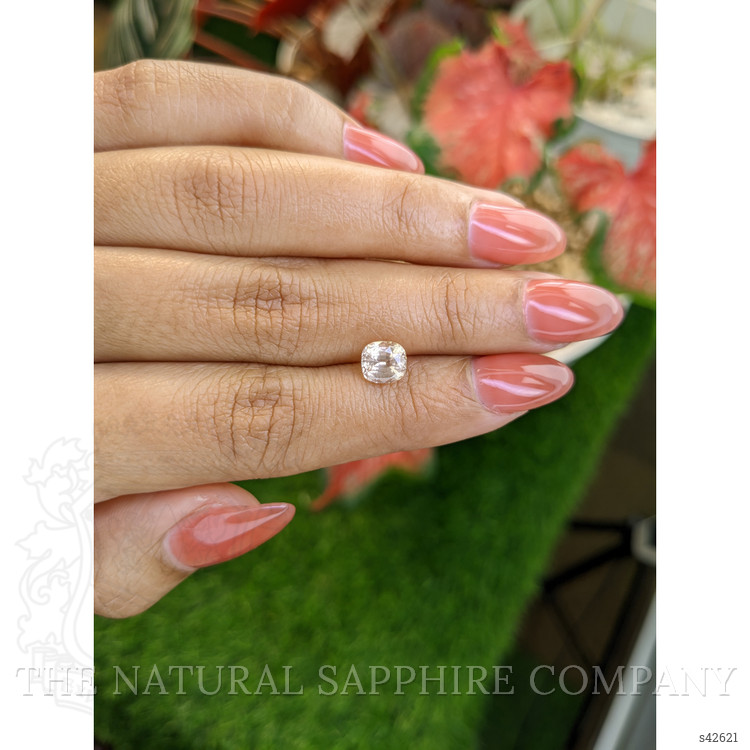 1.51 Ct. Peach Sapphire from Ceylon (Sri Lanka)