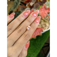 2.74 Ct. Padparadscha Sapphire from Ceylon (Sri Lanka) Life Style
