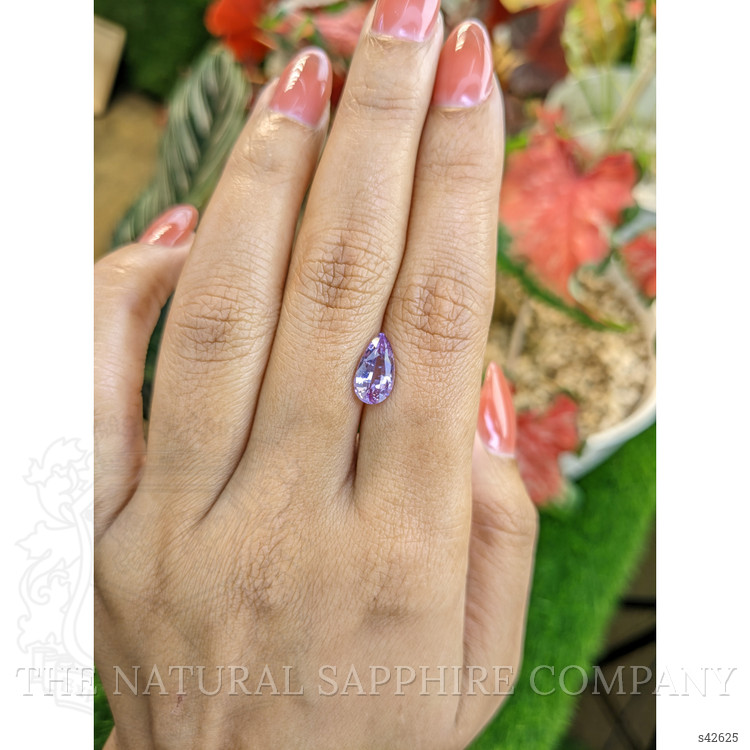 2.25 Ct. Pinkish Purple Sapphire from Ceylon (Sri Lanka)