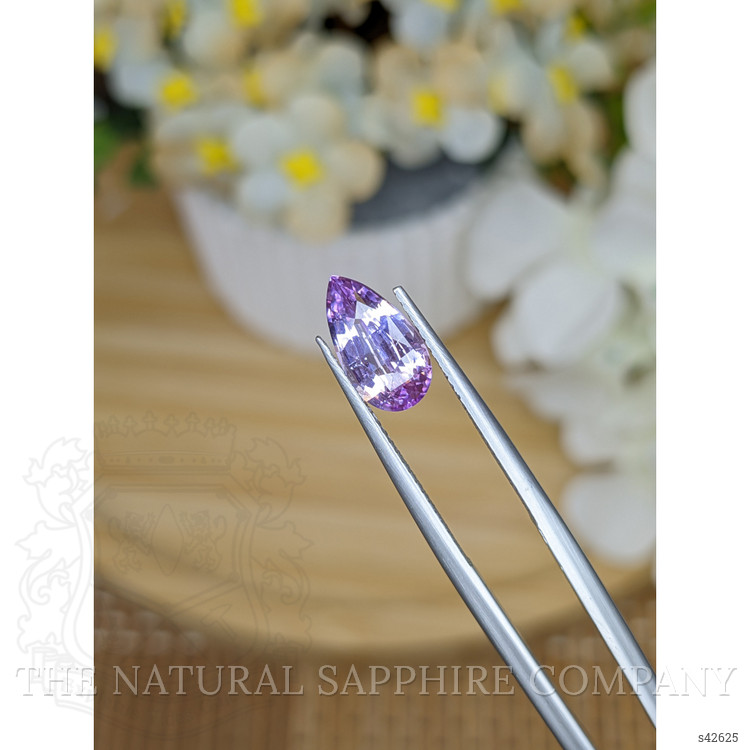 2.25 Ct. Pinkish Purple Sapphire from Ceylon (Sri Lanka)