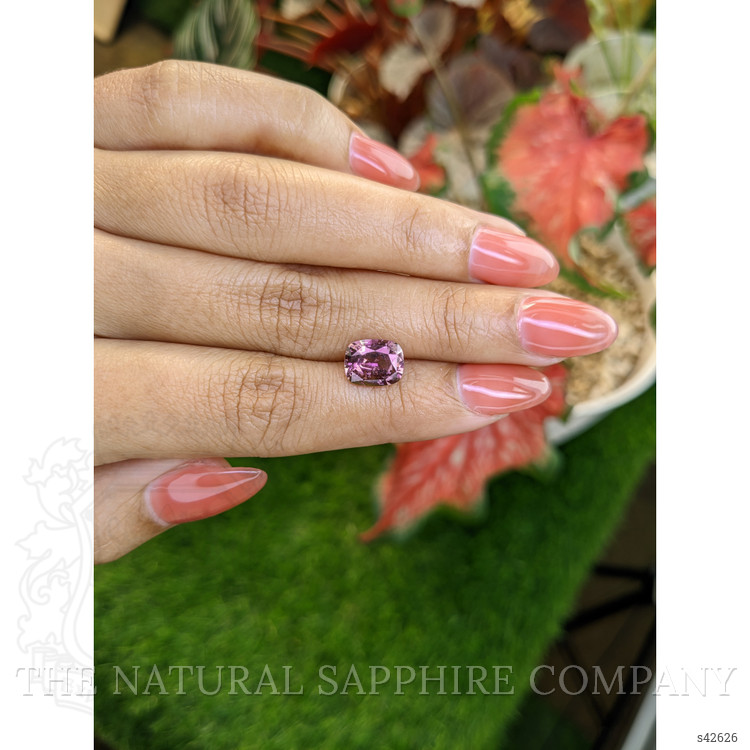 3.06 Ct. Purplish Pink Sapphire from Ceylon (Sri Lanka)