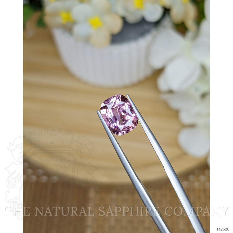 3.06 Ct. Purplish Pink Sapphire from Ceylon (Sri Lanka)