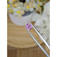 1.05 Ct. Pinkish Purple Sapphire from Ceylon (Sri Lanka) Life Style