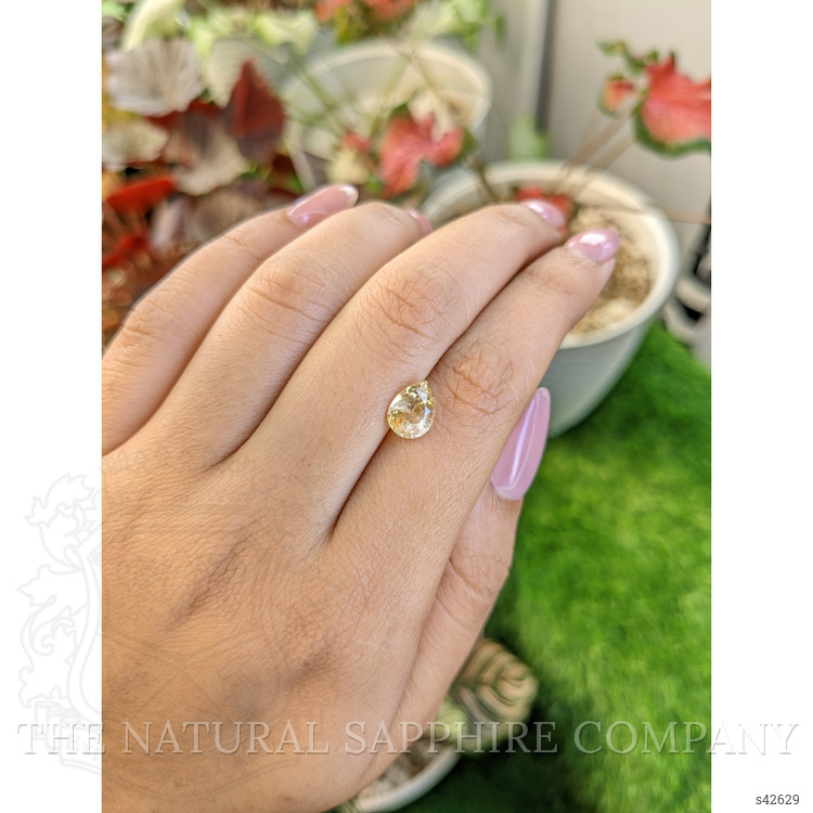 2.09 Ct. Yellow Sapphire from Ceylon (Sri Lanka)