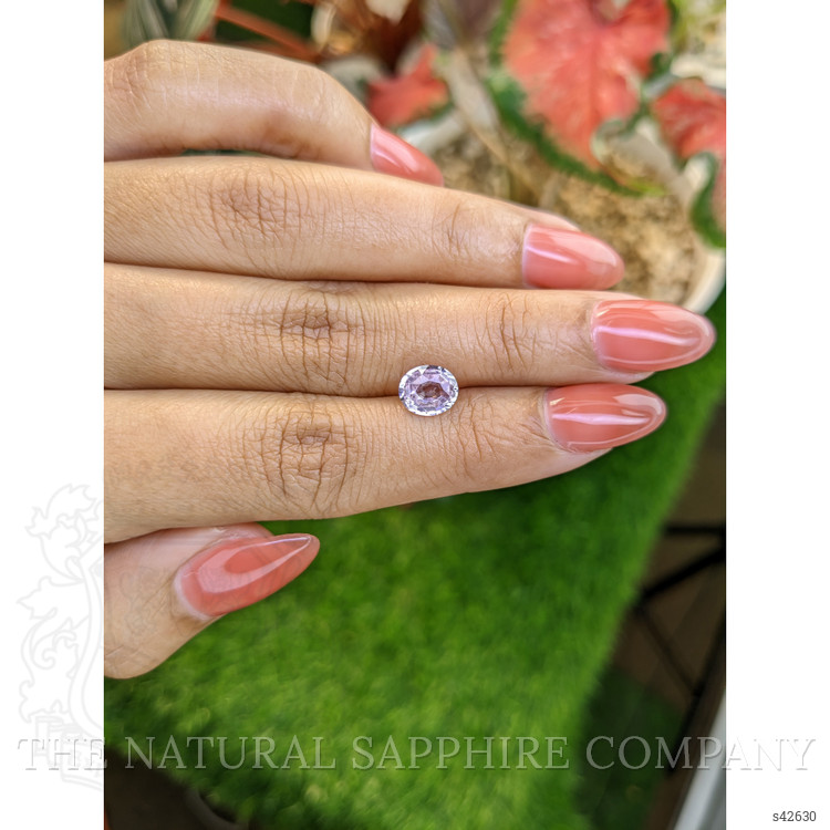 1.54 Ct. Pinkish Purple Sapphire from Ceylon (Sri Lanka)