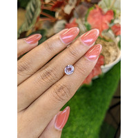 1.54 Ct. Pinkish Purple Sapphire from Ceylon (Sri Lanka) Life Style