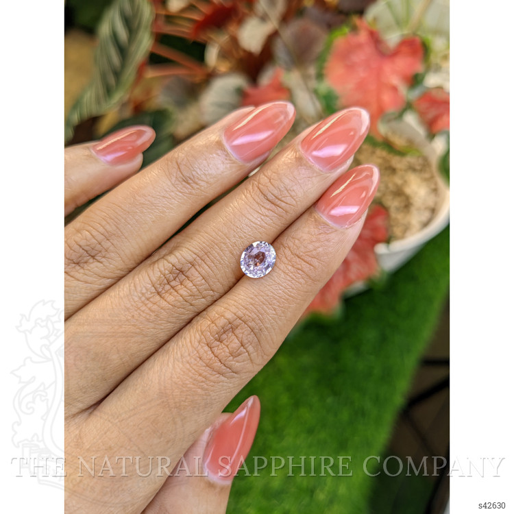 1.54 Ct. Pinkish Purple Sapphire from Ceylon (Sri Lanka)