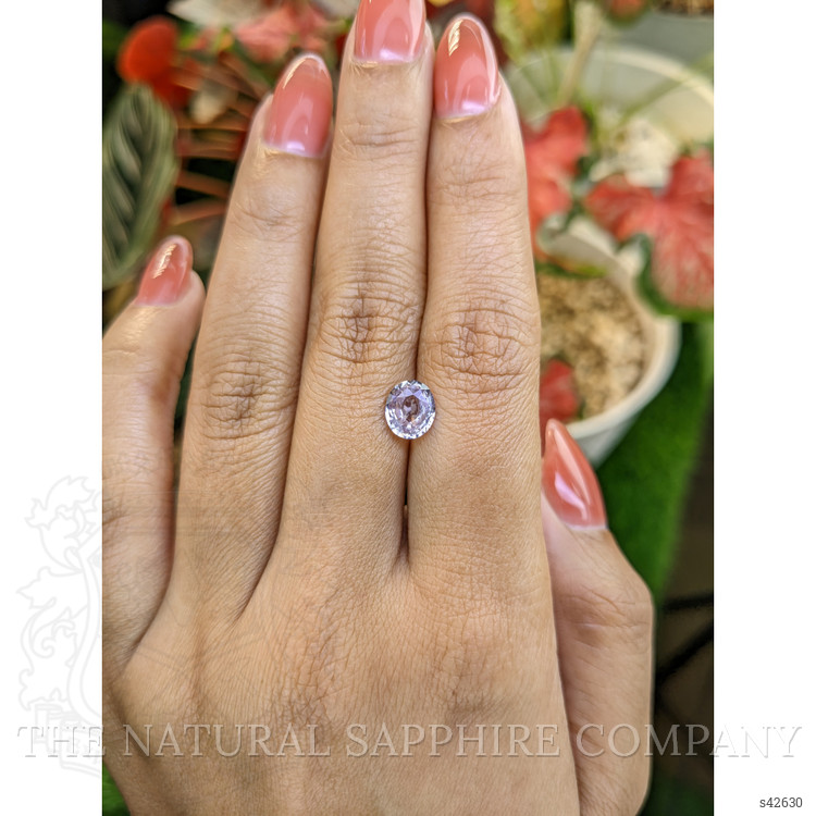 1.54 Ct. Pinkish Purple Sapphire from Ceylon (Sri Lanka)