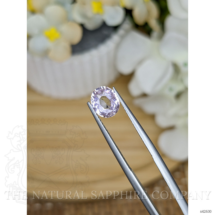 1.54 Ct. Pinkish Purple Sapphire from Ceylon (Sri Lanka)