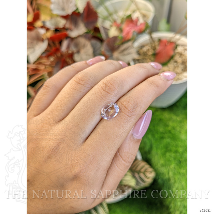 2.86 Ct. Pink Sapphire from Ceylon (Sri Lanka)