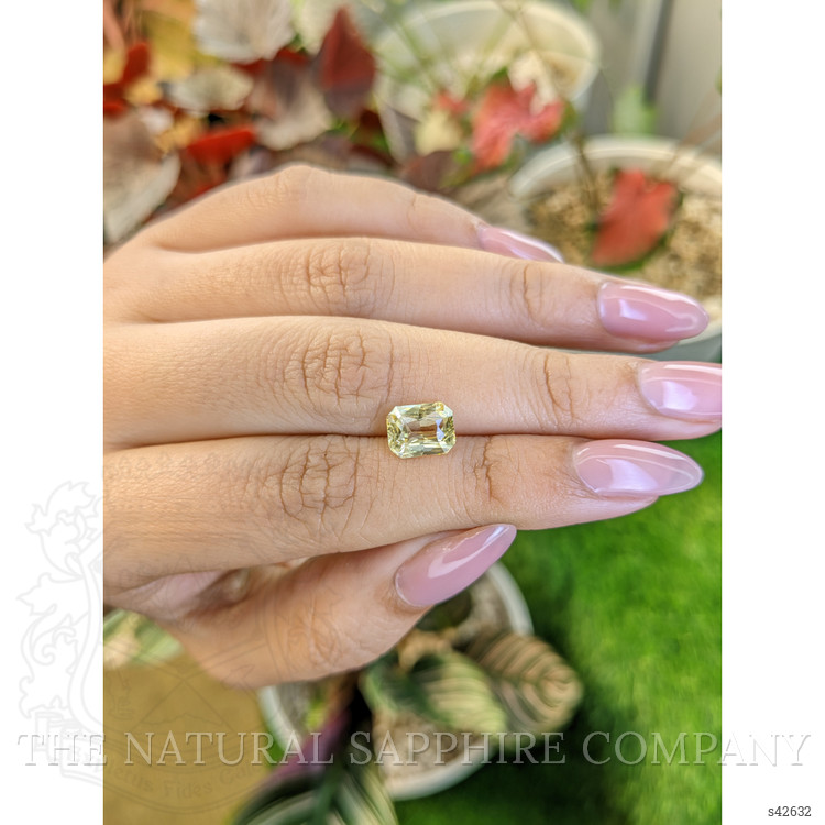 2.50 Ct. Yellow Sapphire from Ceylon (Sri Lanka)