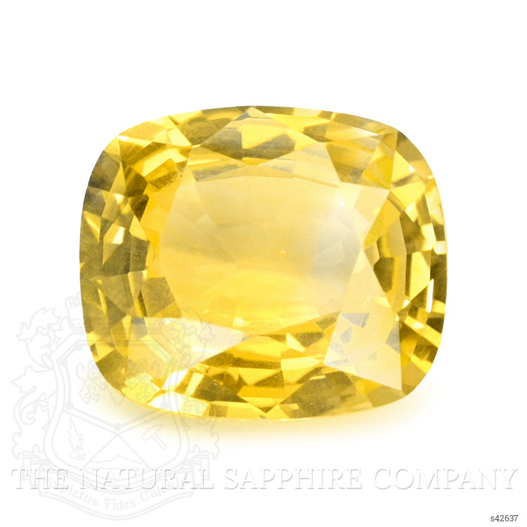 1.67 Ct. Yellow Sapphire from Ceylon (Sri Lanka)