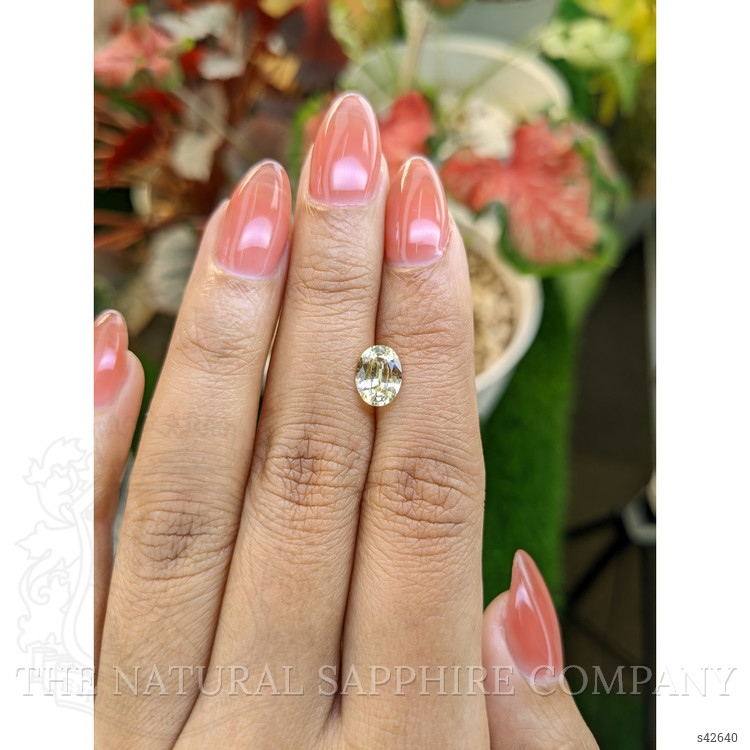 1.41 Ct. Yellow Sapphire from Ceylon (Sri Lanka)