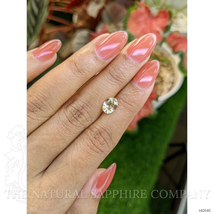 1.41 Ct. Yellow Sapphire from Ceylon (Sri Lanka)