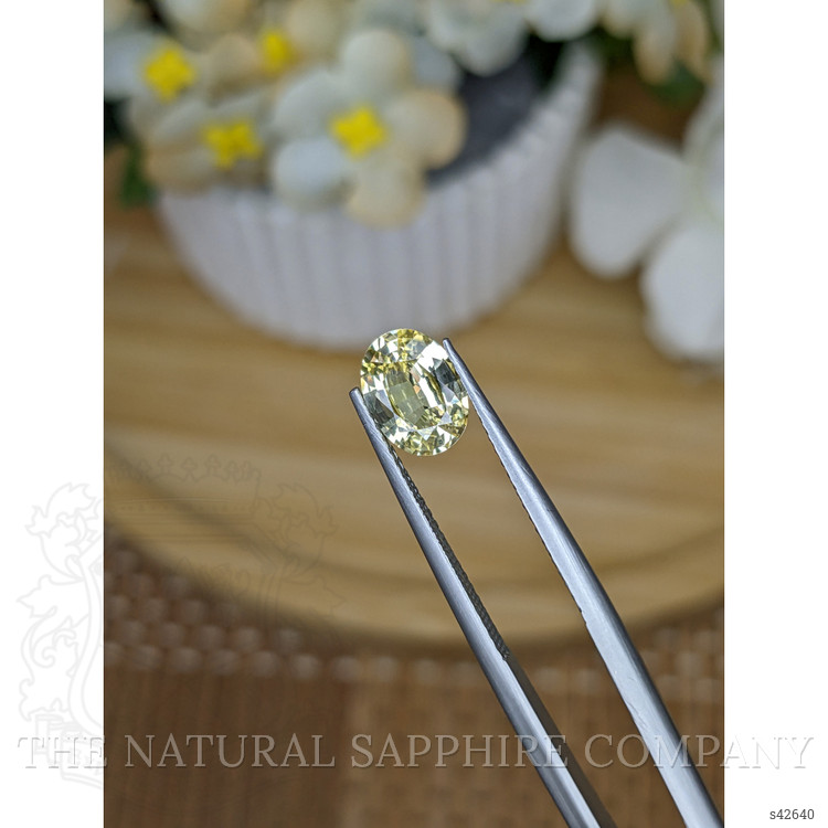 1.41 Ct. Yellow Sapphire from Ceylon (Sri Lanka)