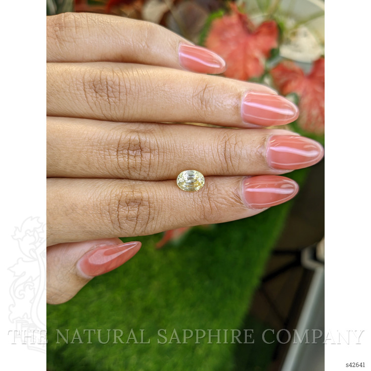 1.63 Ct. Yellow Sapphire from Ceylon (Sri Lanka)