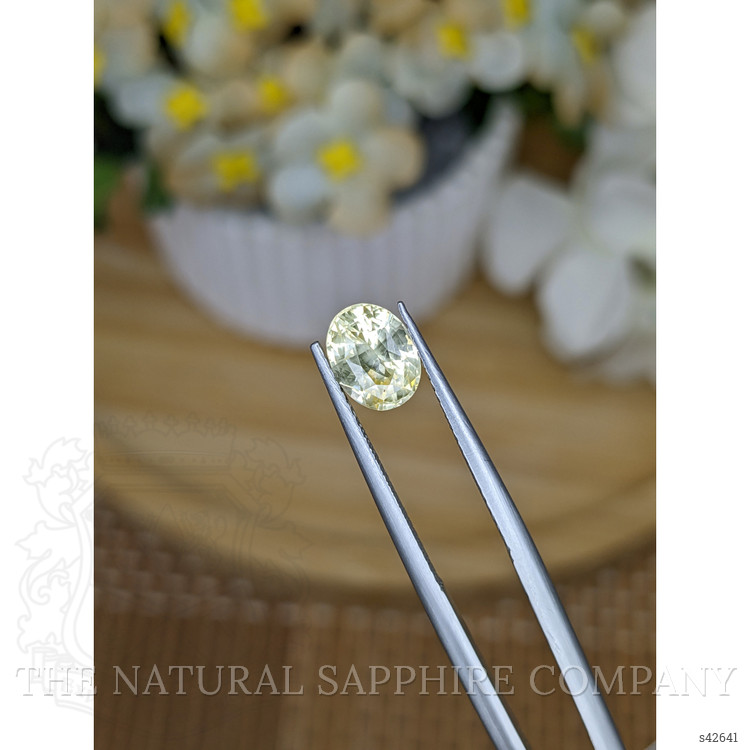 1.63 Ct. Yellow Sapphire from Ceylon (Sri Lanka)